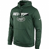 Men's New York Jets Nike Kick Off Staff Performance Pullover Hoodie - Green,baseball caps,new era cap wholesale,wholesale hats